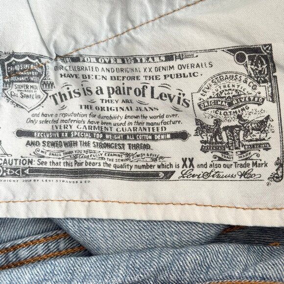 Levi’s 501 Button Fly Jeans Short - Picture 11 of 11